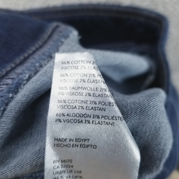 We The Free Jeans Womens‎ XS Blue Crop Bootcut Mid Rise In My Feelings Pullon - Picture 5 of 10